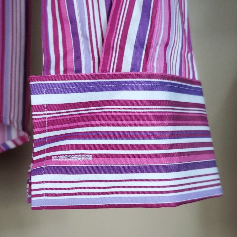 Hawes & Curtis stripped button down shirt - Picture 9 of 10